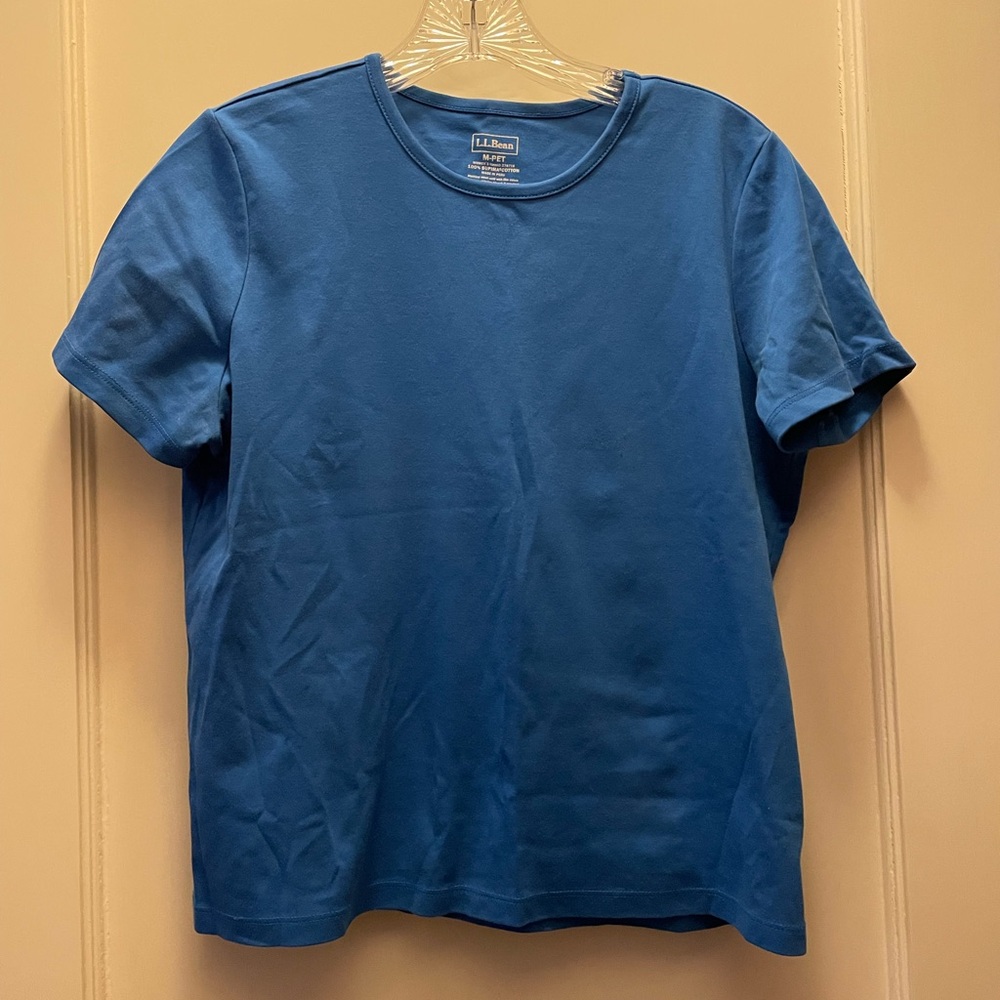 L.L. Bean Women's Blue T-Shirt